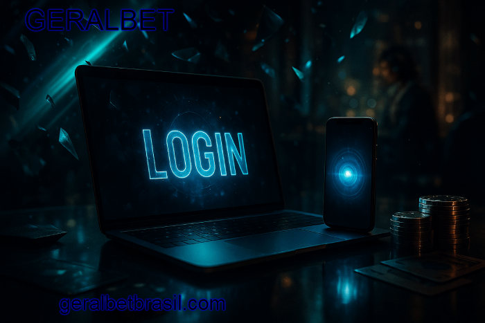 Figura 2 do login da GERALBET